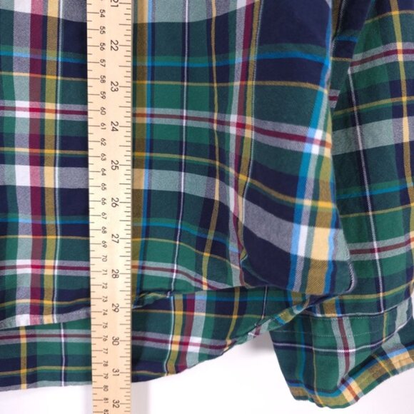 RALPH LAUREN Men’s CLASSIC FIT Button Down LS Green Multi Plaid Shirt Size XL - Picture 6 of 11